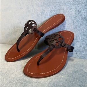 Tory Burch Black Mini Miller Flat